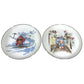 LOUIS VUITTON GI0546 plate tableware interior Hachette Set 4 Vivienne Monogram The dishes Pottery Multicolore Used