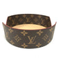 LOUIS VUITTON GI0546 plate tableware interior Hachette Set 4 Vivienne Monogram The dishes Pottery Multicolore Used