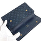 LOUIS VUITTON M92442 Monogram mini Porte Tresor International Long Wallet Tri-Fold Long Wallet Monogram Mini Canvas TST blue Navy Used