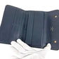 LOUIS VUITTON M92442 Monogram mini Porte Tresor International Long Wallet Tri-Fold Long Wallet Monogram Mini Canvas TST blue Navy Used
