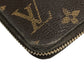 LOUIS VUITTON M58507 Monogram 2014 Christmas Limited Edition Zippy Wallet Long wallet Zip Around Long Wallet MonogramCanvas Brown Used