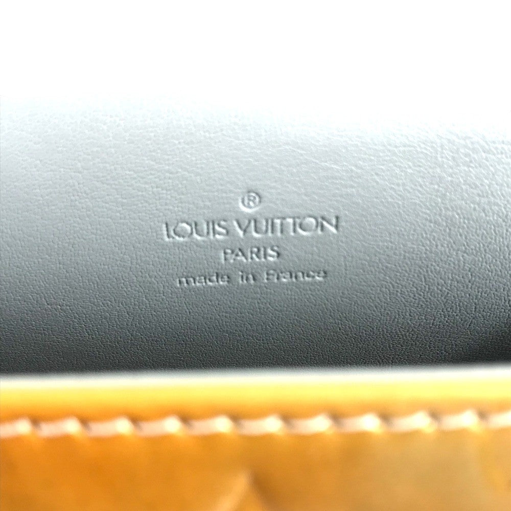 LOUIS VUITTON M91029 MonogramVernis Spring Street Bag Hand Bag MonogramVernisCanvas Gris SilverBased Used