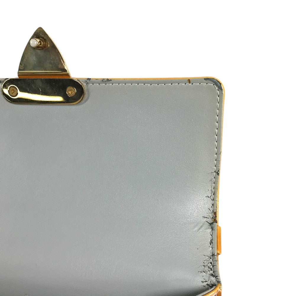 LOUIS VUITTON M91029 MonogramVernis Spring Street Bag Hand Bag MonogramVernisCanvas Gris SilverBased Used