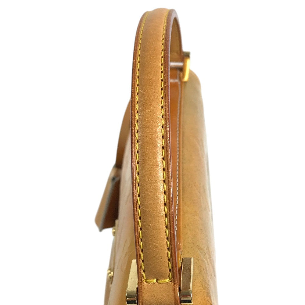 LOUIS VUITTON M91029 MonogramVernis Spring Street Bag Hand Bag MonogramVernisCanvas Gris SilverBased Used