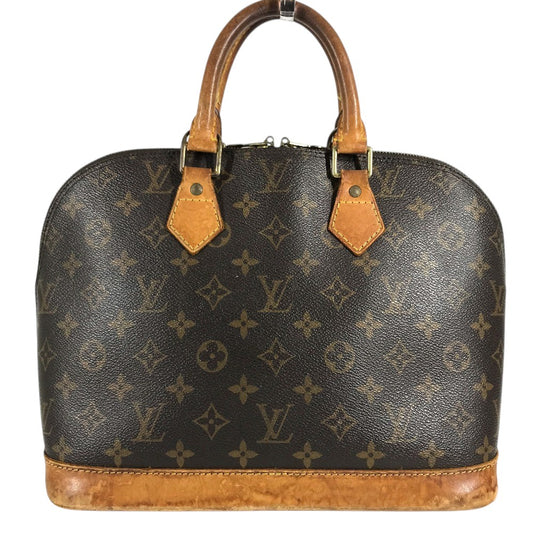 LOUIS VUITTON M51130 Monogram Alma (older model) Bag Tote Bag Hand Bag MonogramCanvas Brown Used