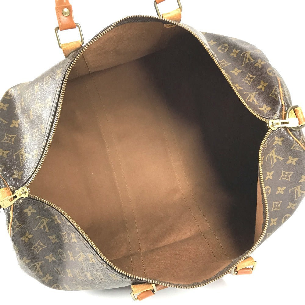 LOUIS VUITTON M41414 Monogram KeepallBandouliere55 Bag Travel Bag Travel Bag Hand Bag Duffle Bag MonogramCanvas Brown Used