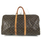 LOUIS VUITTON M41414 Monogram KeepallBandouliere55 Bag Travel Bag Travel Bag Hand Bag Duffle Bag MonogramCanvas Brown Used