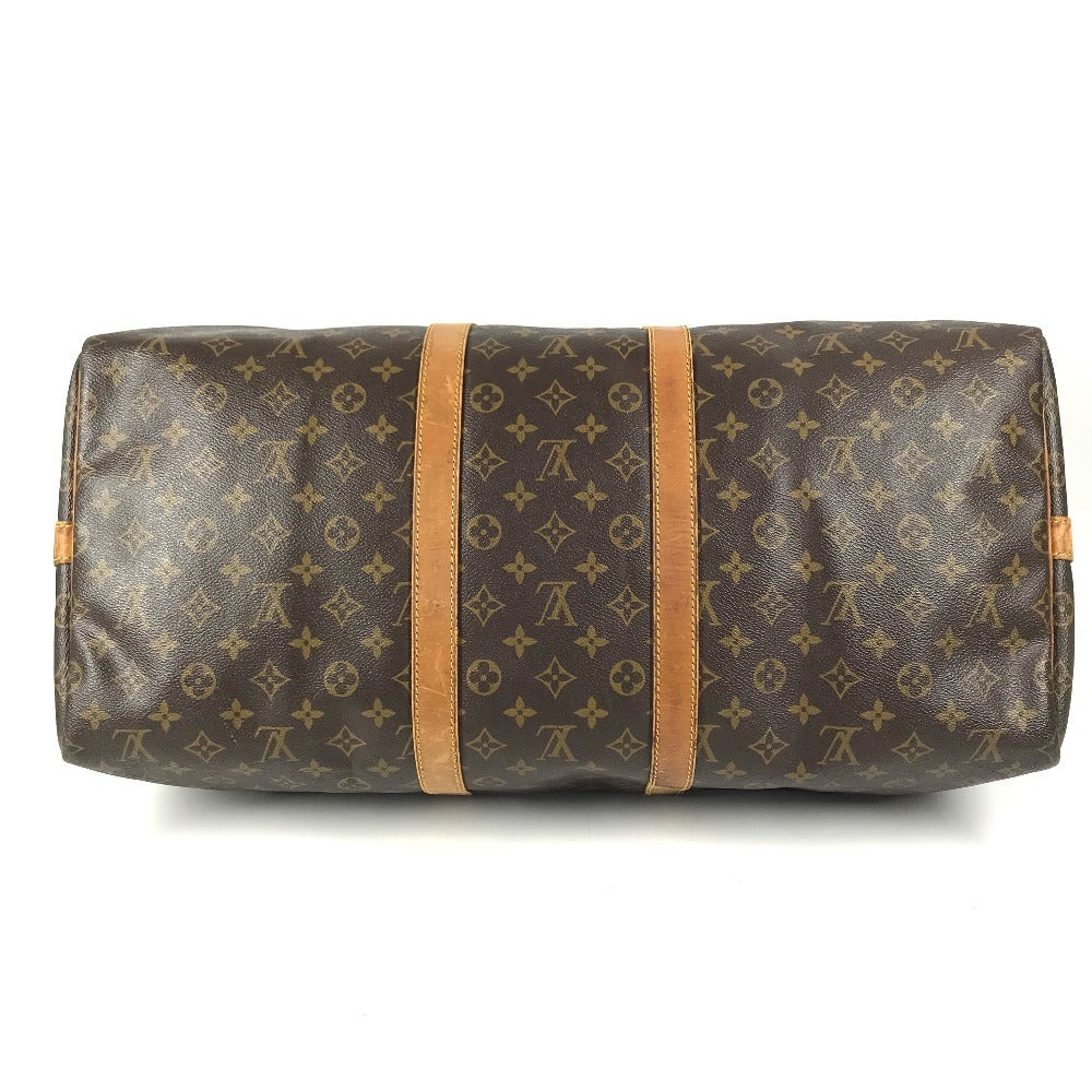 LOUIS VUITTON M41414 Monogram KeepallBandouliere55 Bag Travel Bag Travel Bag Hand Bag Duffle Bag MonogramCanvas Brown Used