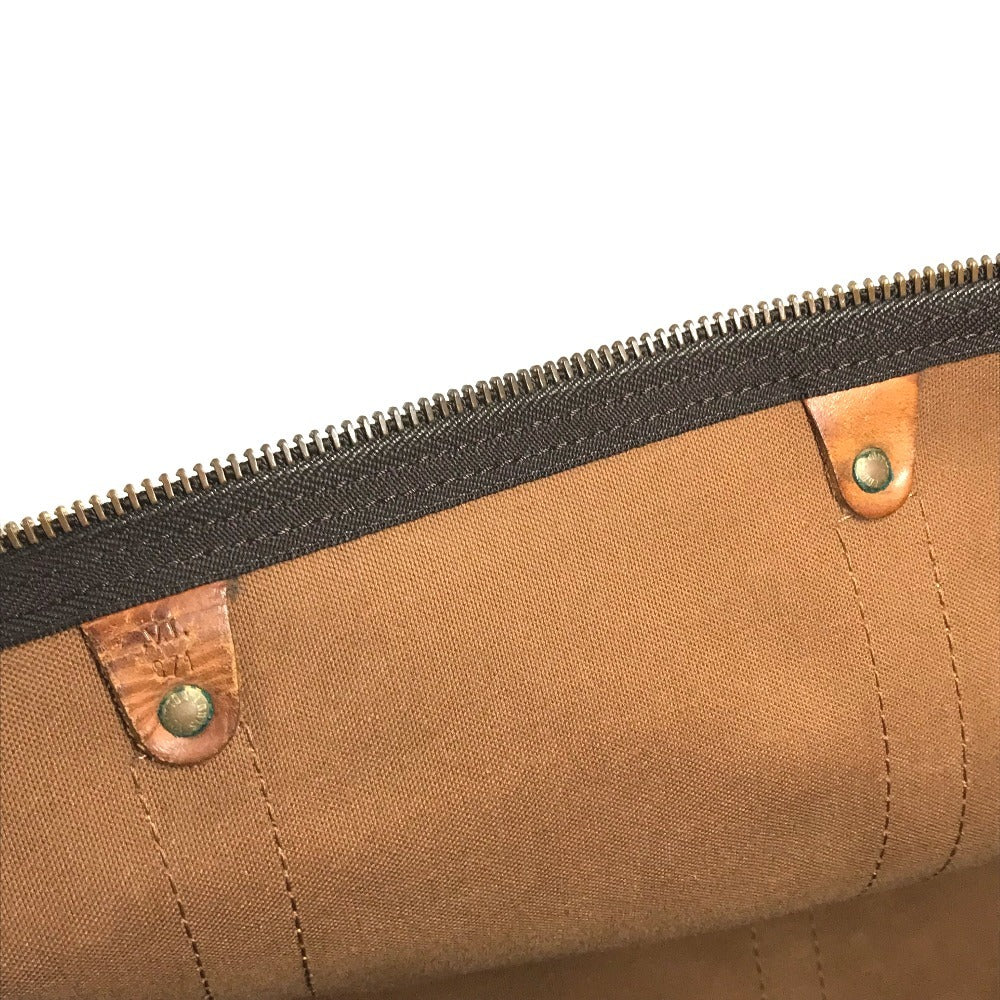 LOUIS VUITTON M41424 Monogram Keepall55 Keepall 55 Bag Hand Bag Travel Bag Duffle Bag MonogramCanvas Brown Used