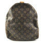 LOUIS VUITTON M41424 Monogram Keepall55 Keepall 55 Bag Hand Bag Travel Bag Duffle Bag MonogramCanvas Brown Used