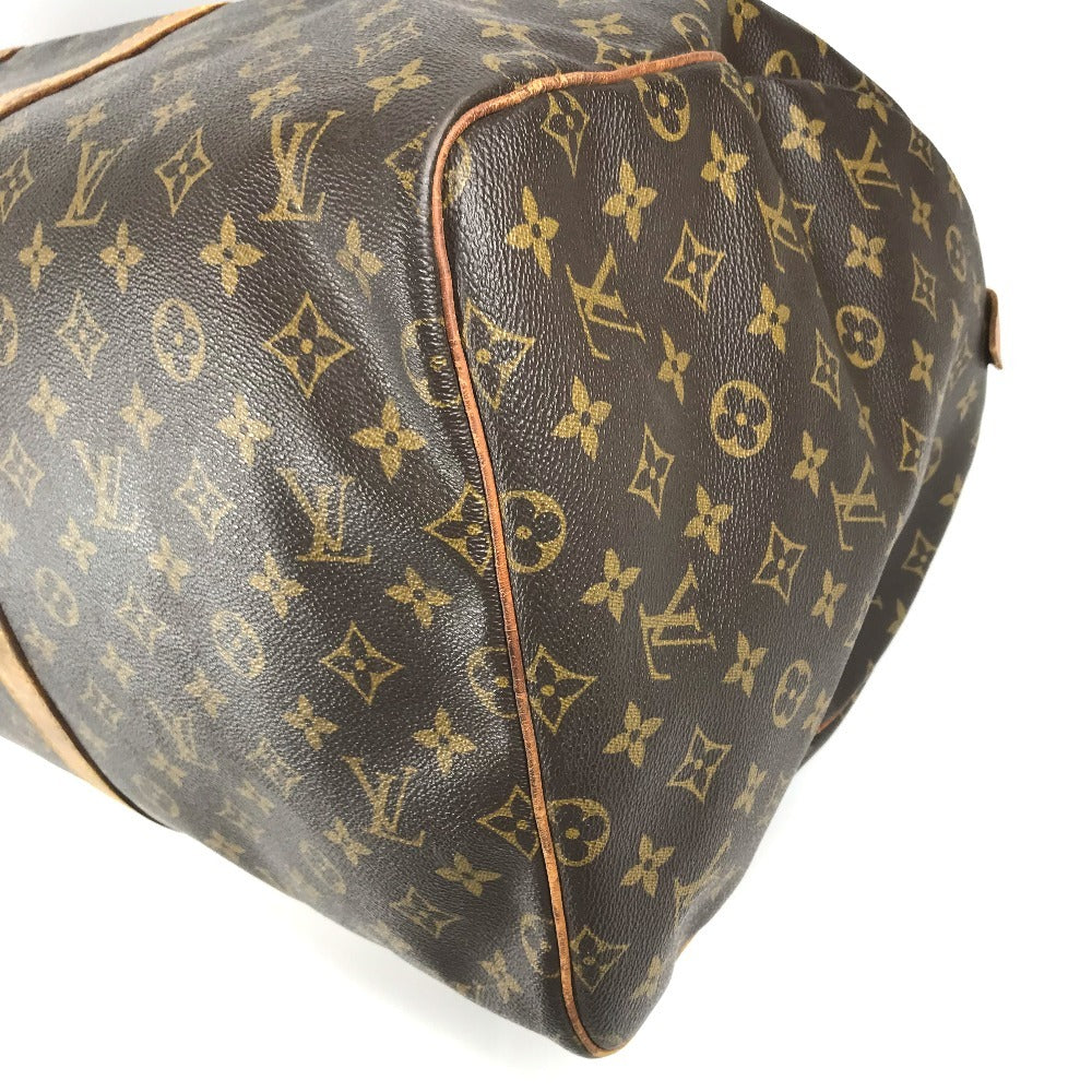 LOUIS VUITTON M41424 Monogram Keepall55 Keepall 55 Bag Hand Bag Travel Bag Duffle Bag MonogramCanvas Brown Used