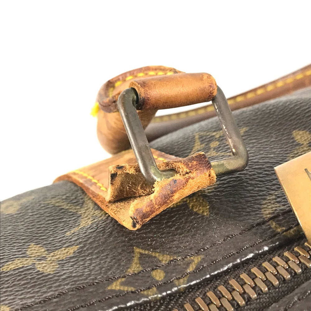 LOUIS VUITTON M41424 Monogram Keepall55 Keepall 55 Bag Hand Bag Travel Bag Duffle Bag MonogramCanvas Brown Used