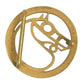 HERMES Schwalbert buckle only Accessories for bottoms buckle Metal Gold Used