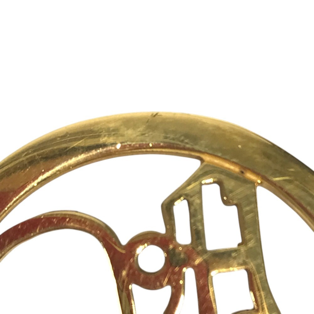 HERMES Schwalbert buckle only Accessories for bottoms buckle Metal Gold Used