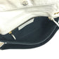 BALENCIAGA 327079 Studs Giant envelope Bag Pouch Flap Clutch bag Leather White/Gold Used