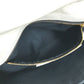 BALENCIAGA 327079 Studs Giant envelope Bag Pouch Flap Clutch bag Leather White/Gold Used