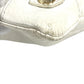BALENCIAGA 327079 Studs Giant envelope Bag Pouch Flap Clutch bag Leather White/Gold Used