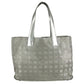 CHANEL A15991 CC CC Mark logo New Travel Line MM New Travel Line MM Shoulder bag, bag, shoulder bag Tote Bag Nylon jacquard Silver Used