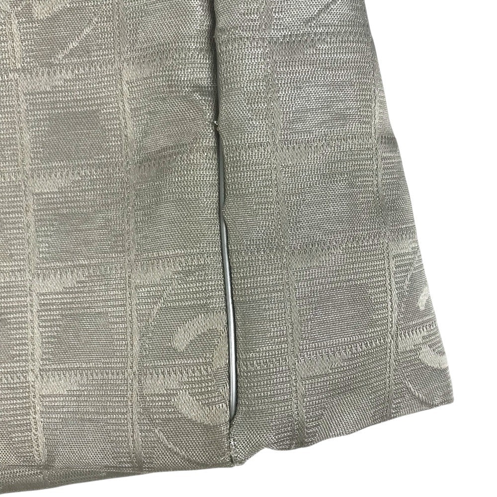 CHANEL A15991 CC CC Mark logo New Travel Line MM New Travel Line MM Shoulder bag, bag, shoulder bag Tote Bag Nylon jacquard Silver Used