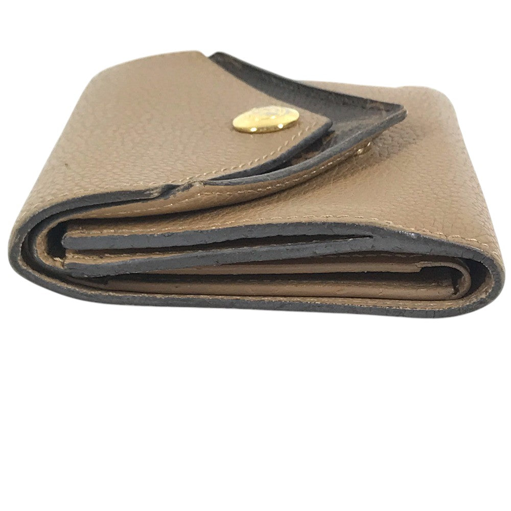 LOUIS VUITTON M64391 Monogram Portefeuille Double V Compact Compact wallet Trifold wallet MonogramCanvas Brown/Beige Used