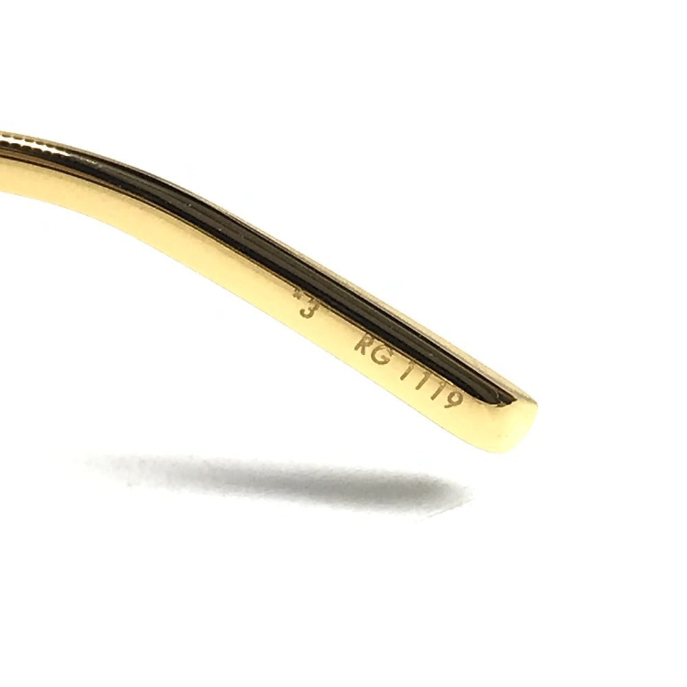 LOUIS VUITTON Z1261E Ash sunglasses glasses glasses eyewear sunglasses Metal Gold Used