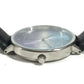 USJ x Jujutsu Kaisen Collaboration: Satoru Gojo logo Watch Universal Studios Japan Wristwatch Leather Silver/Black Used
