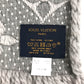 LOUIS VUITTON M74742 charpes logo mania charpes logo mania Fringe Stole / Shawl Scarf wool / silk gray Used