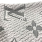 LOUIS VUITTON M74742 charpes logo mania charpes logo mania Fringe Stole / Shawl Scarf wool / silk gray Used