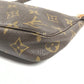 LOUIS VUITTON M40712 Monogram PochetteAccessoires Separate long strap Handbag Crossbody Shoulder Bag MonogramCanvas Brown Used