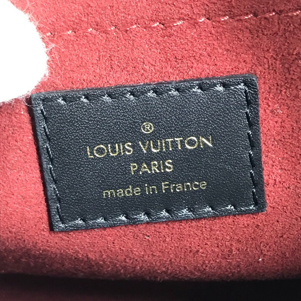 LOUIS VUITTON M45778 MonogramEmpreinte Montaigne BB MontaigneBB 2WAY Bag, Shoulder Bag, Crossbody Shoulder Bag Hand Bag MonogramEmpreinteLeather Noir Black Used
