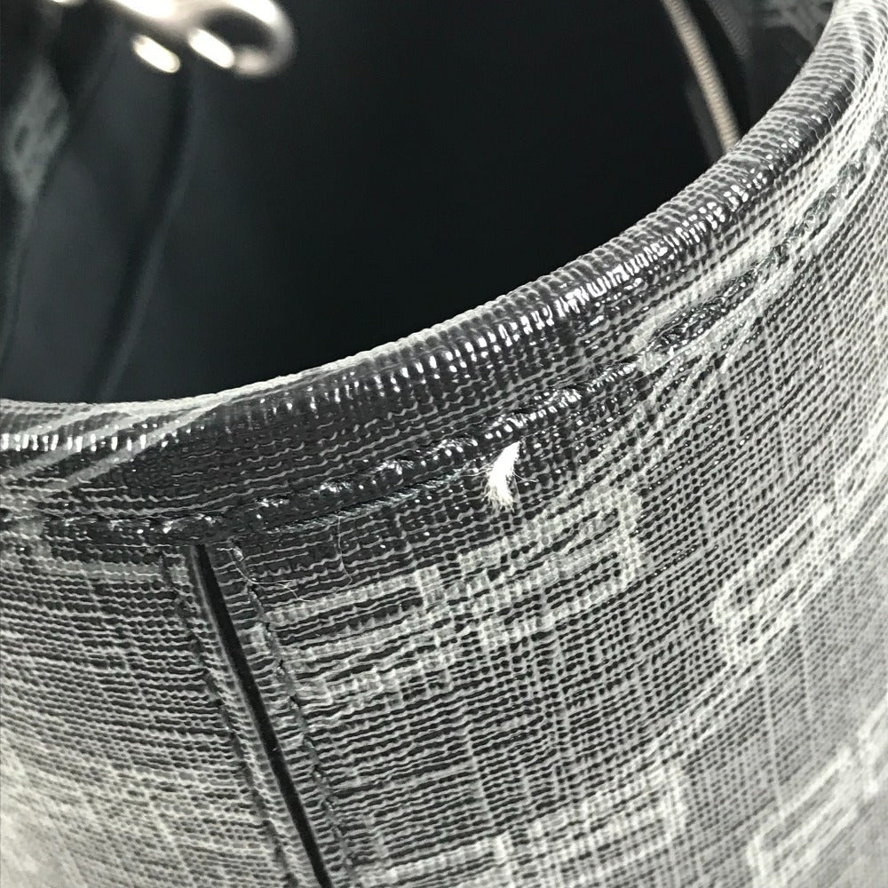 BALENCIAGA 702699 Monogram BB MONOGRAM SIGNATURE SHOPP EW S Signature Small Shopper Bag Bag Tote Bag Hand Bag Leather Black Used