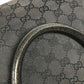 GUCCI 113011 GG logo Bag Tote Bag shawl Shoulder Bag GGCanvas/Leather Black Used