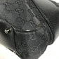 GUCCI 113011 GG logo Bag Tote Bag shawl Shoulder Bag GGCanvas/Leather Black Used