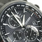 CITIZEN H804-T019731 Eco Drive Attesa Solar Men's Watch Wristwatch titanium Black Used
