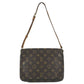 LOUIS VUITTON M51388 Monogram MusetteTango Musette Tango Bag Crossbody Flap Shoulder Bag MonogramCanvas Brown Used