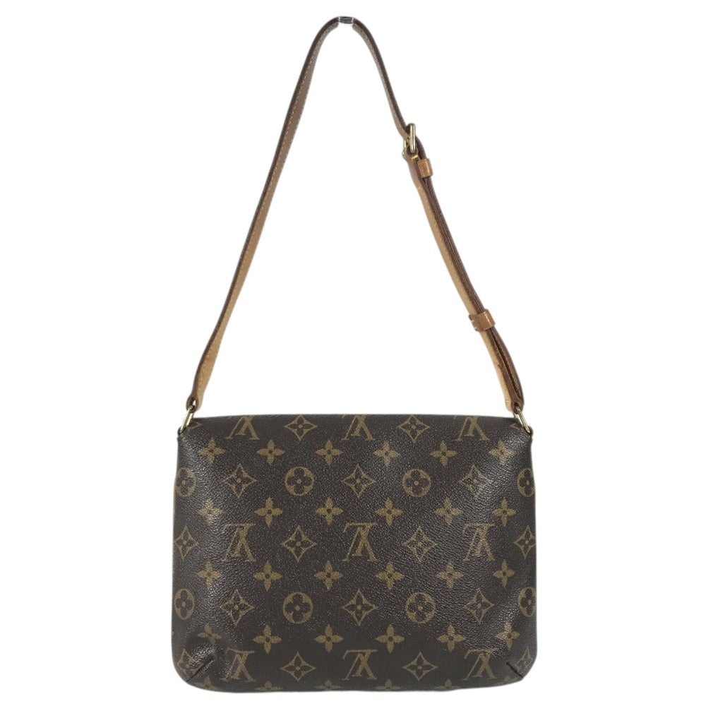 LOUIS VUITTON M51388 Monogram MusetteTango Musette Tango Bag Crossbody Flap Shoulder Bag MonogramCanvas Brown Used