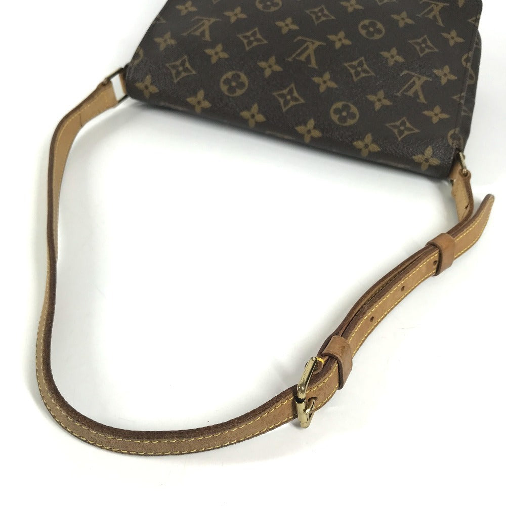 LOUIS VUITTON M51388 Monogram MusetteTango Musette Tango Bag Crossbody Flap Shoulder Bag MonogramCanvas Brown Used