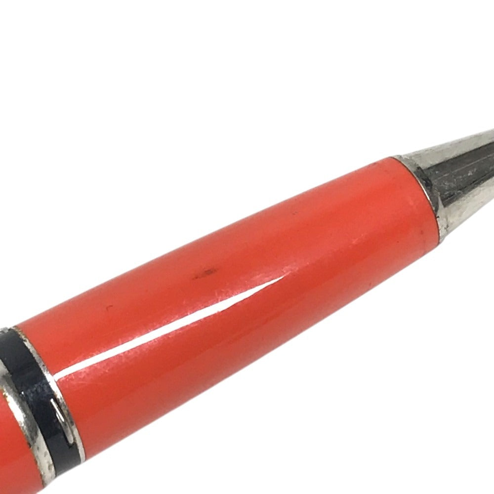 MONTBLANC logo Pens, stationery, writing instruments, writing tools Ballpoint pen Resin Orange Used