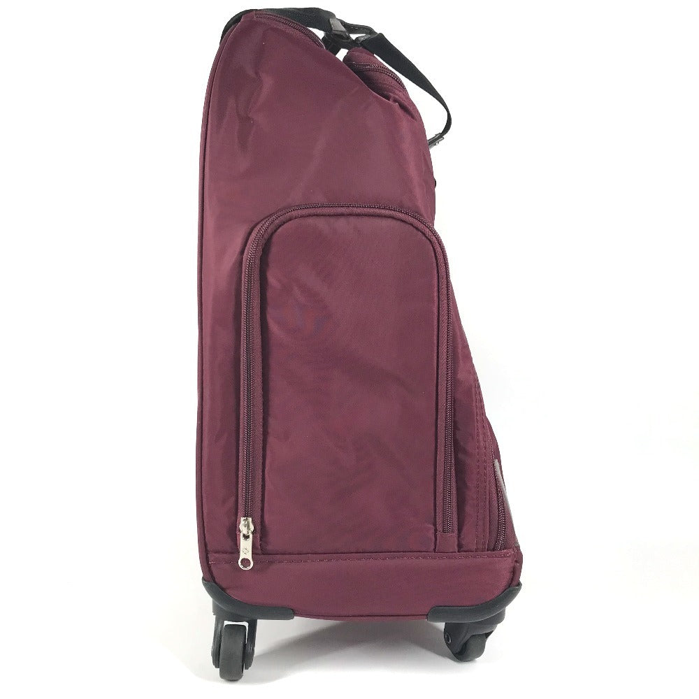 Samsonite DA4 70001 suitcase Spinner 50 Miracolo 3 Trunk 4-Wheel Travel Bag Carry Bag Nylon wine-red Used