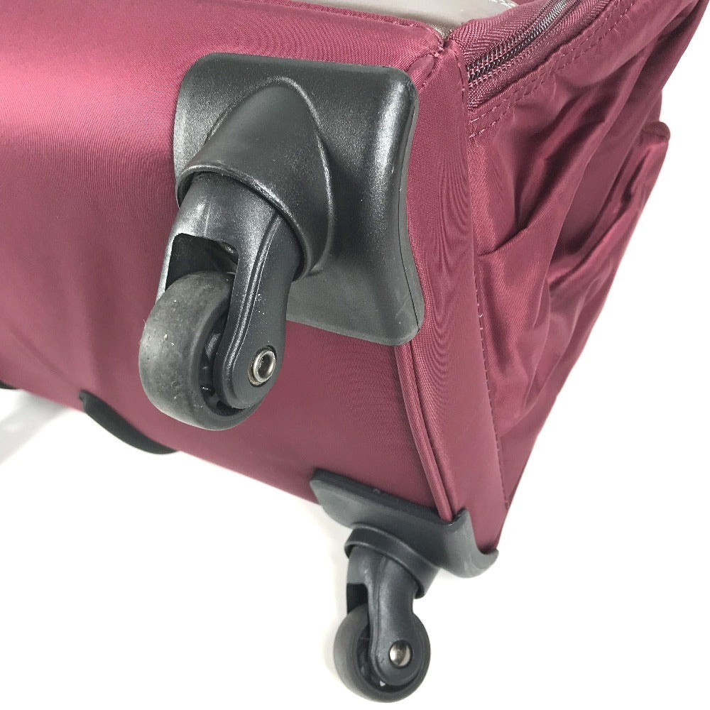 Samsonite DA4 70001 suitcase Spinner 50 Miracolo 3 Trunk 4-Wheel Travel Bag Carry Bag Nylon wine-red Used