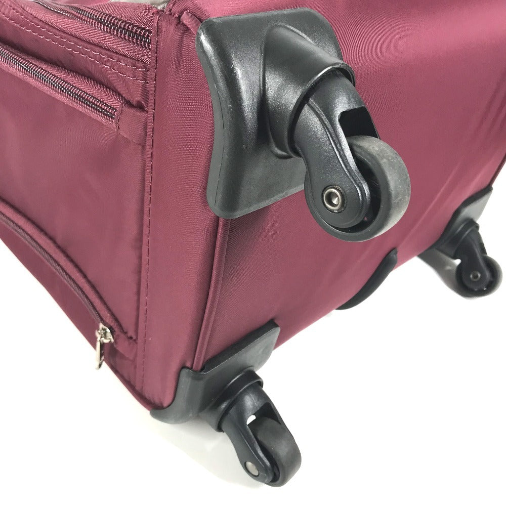 Samsonite DA4 70001 suitcase Spinner 50 Miracolo 3 Trunk 4-Wheel Travel Bag Carry Bag Nylon wine-red Used