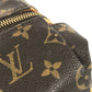 LOUIS VUITTON M47636 Monogram Trousse Pat Presion Bag, Pouch, Clutch Bag, Makeup Pouch, Cosmetics Cluch Bag MonogramCanvas Brown Used