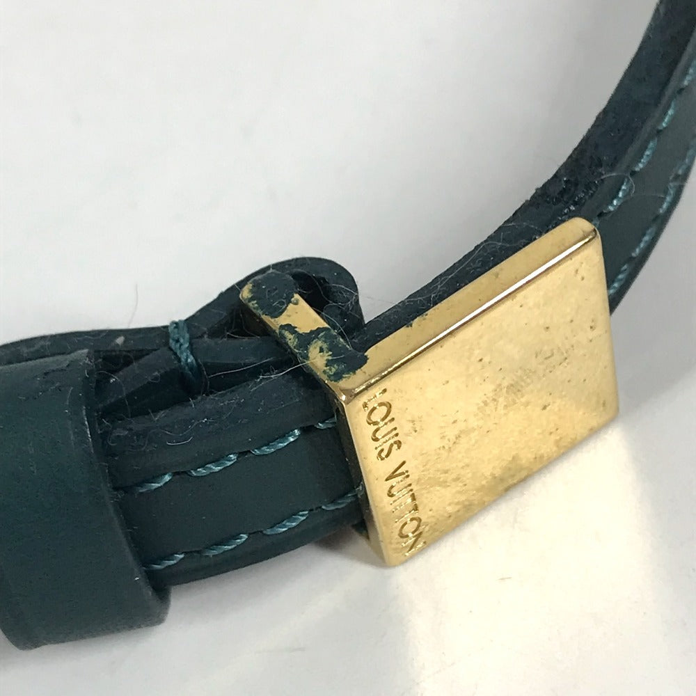 LOUIS VUITTON N41310 Damier color module Bag Crossbody Pochette Shoulder Bag Damier Canvas Cian Green Used