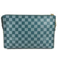 LOUIS VUITTON N41310 Damier color module Bag Crossbody Pochette Shoulder Bag Damier Canvas Cian Green Used