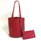 LOUIS VUITTON M5899E Epi Petit Bucket PM Shoulder Bag, Epi Leather, Women's, Rouge Red
