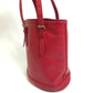 LOUIS VUITTON M5899E Epi Petit Bucket PM Shoulder Bag, Epi Leather, Women's, Rouge Red