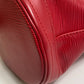 LOUIS VUITTON M5899E Epi Petit Bucket PM Shoulder Bag, Epi Leather, Women's, Rouge Red