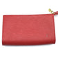 LOUIS VUITTON M5899E Epi Petit Bucket PM Shoulder Bag, Epi Leather, Women's, Rouge Red