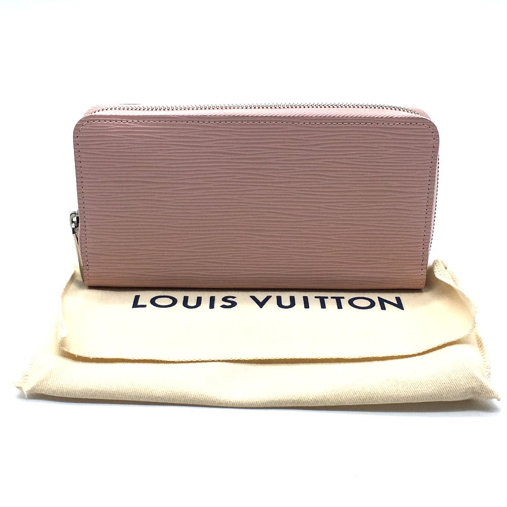 LOUIS VUITTON M61863 Epi Zippy Wallet, Round Zipper Long Wallet, Epi Leather, Women's, Rose Ballerine, Pink