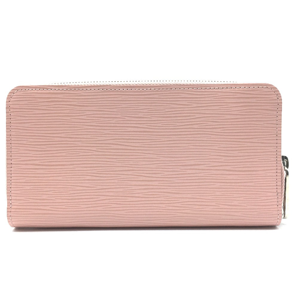 LOUIS VUITTON M61863 Epi Zippy Wallet, Round Zipper Long Wallet, Epi Leather, Women's, Rose Ballerine, Pink